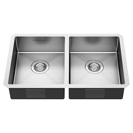 American Standard Pekoe 29x18 Kitchen Sink, Stainless Steel 18DB6291800.075